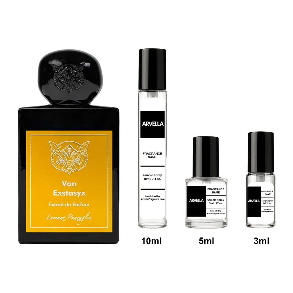 Lorenzo Pazzaglia Van Extasyx Sample 10ml Spray - Arvella Fragrance